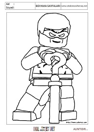 lego-batman boyama sayfaları